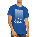 Мъжка тениска за жени с екипаж - OGAE Logo Lines